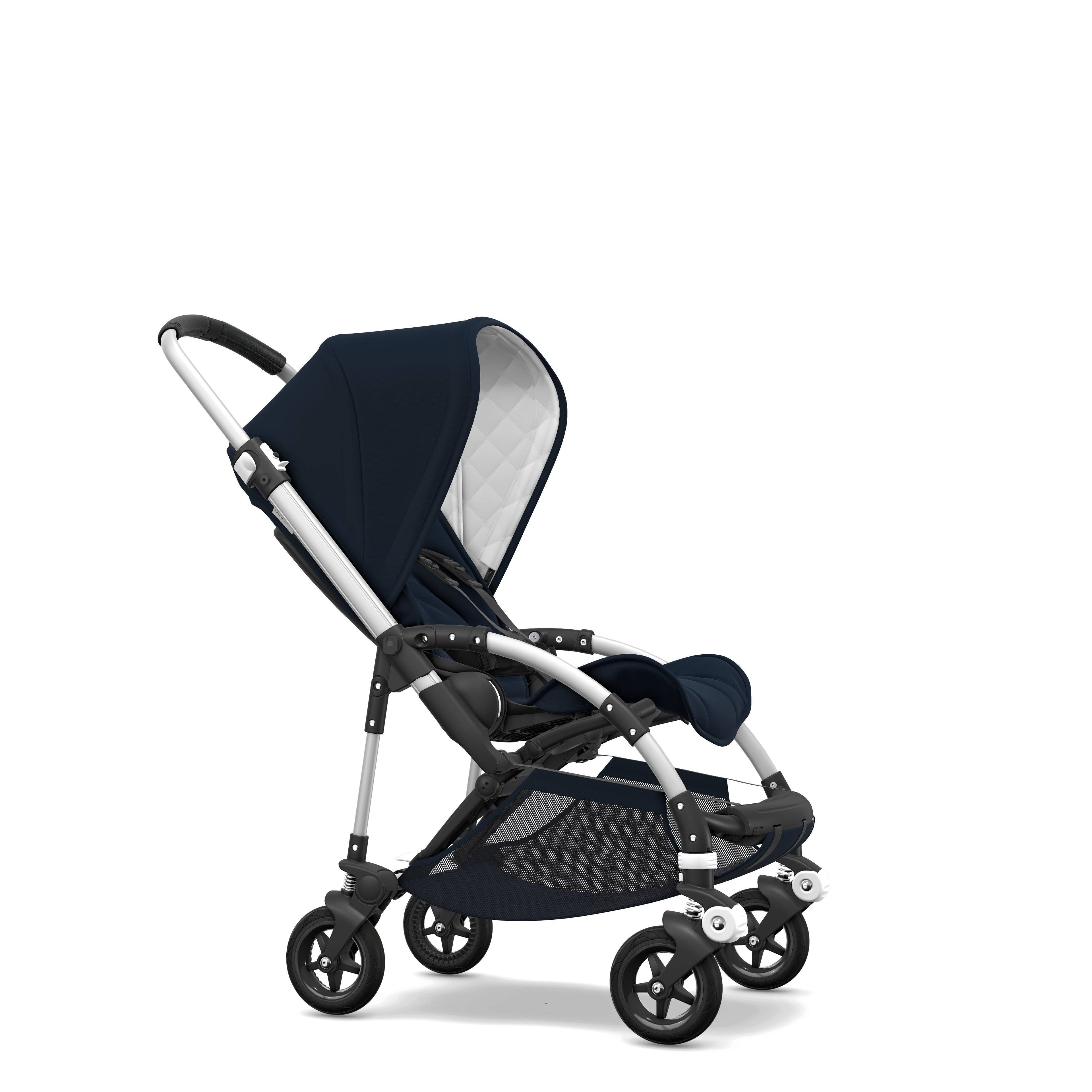 Aluminum Dark Navy Stroller A22922