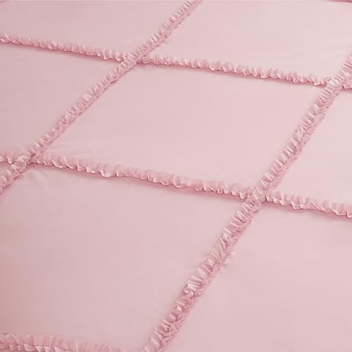 White 3-Piece Reversible Comforter Set X5774