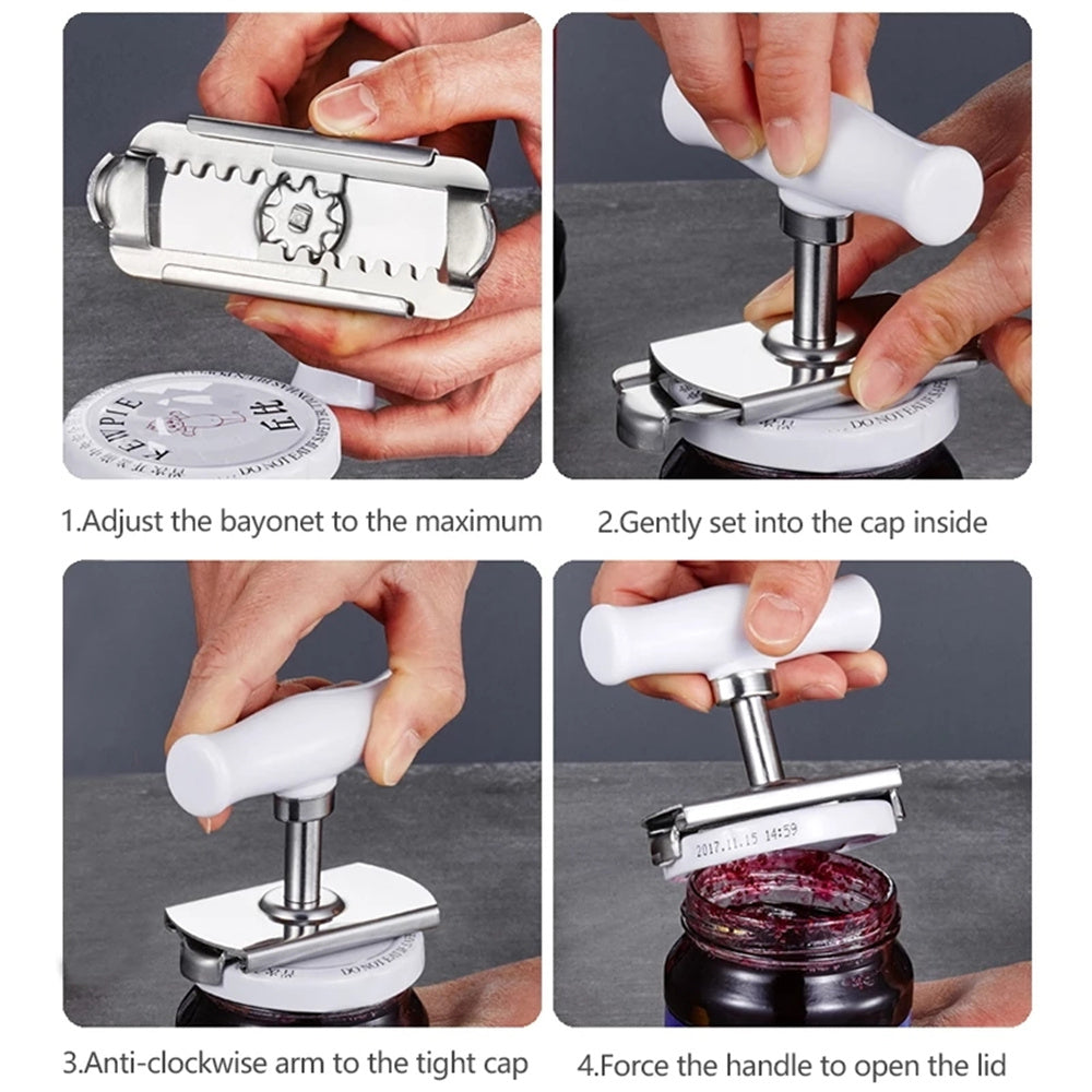 Stainless Steel Jar Opener H384