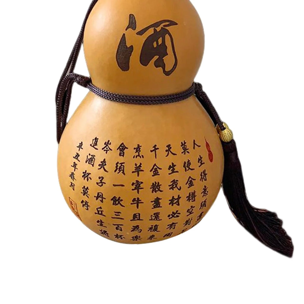 Portable Gourd Water Bottle Calabash Kettle Teapot W175800