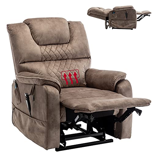Yellow Heavy Duty Electric Recliner Lift Chair B686