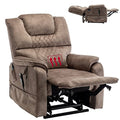 Yellow Heavy Duty Electric Recliner Lift Chair B686