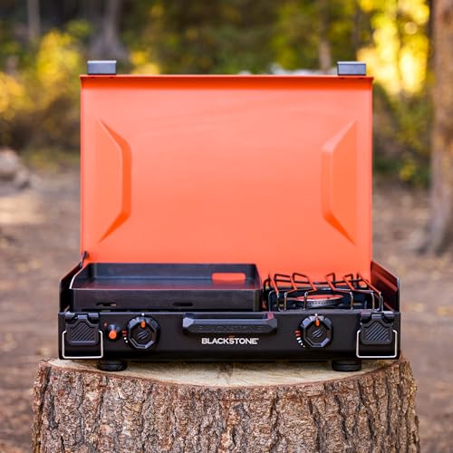12” x 14” Camping Griddle with Side Burner X27435