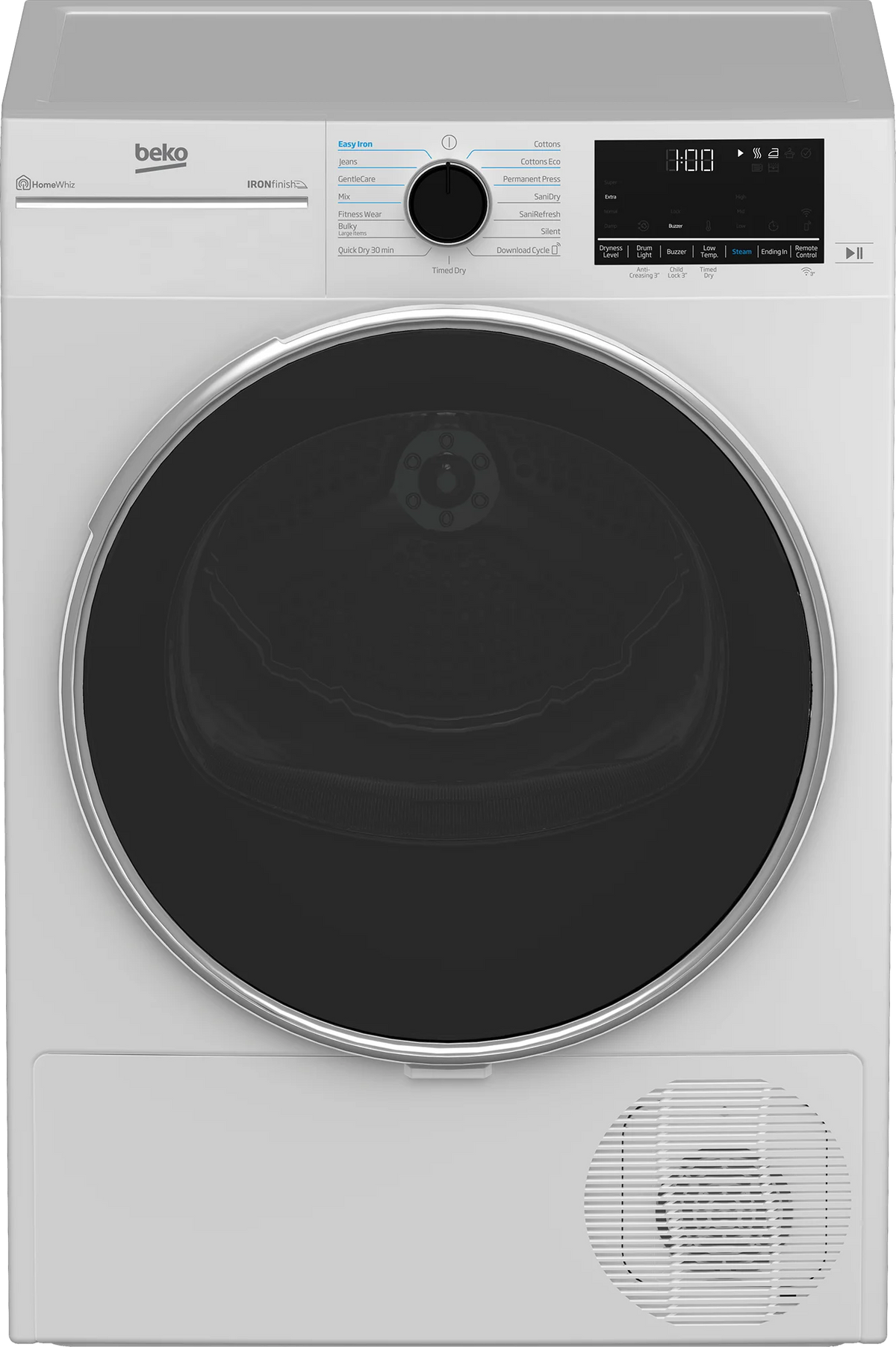 White Front Load Electric Dryer S73867