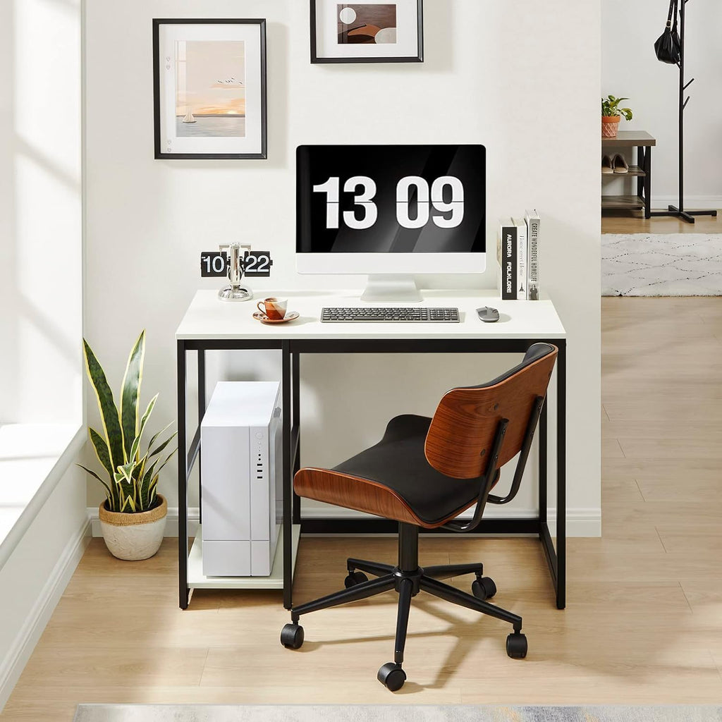 40 inch Computer Desk with 2-Tier Shelves K79938