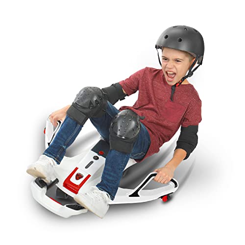 White Electric Ride On Toy with 12V 7AH Rechargeable Battery W854845