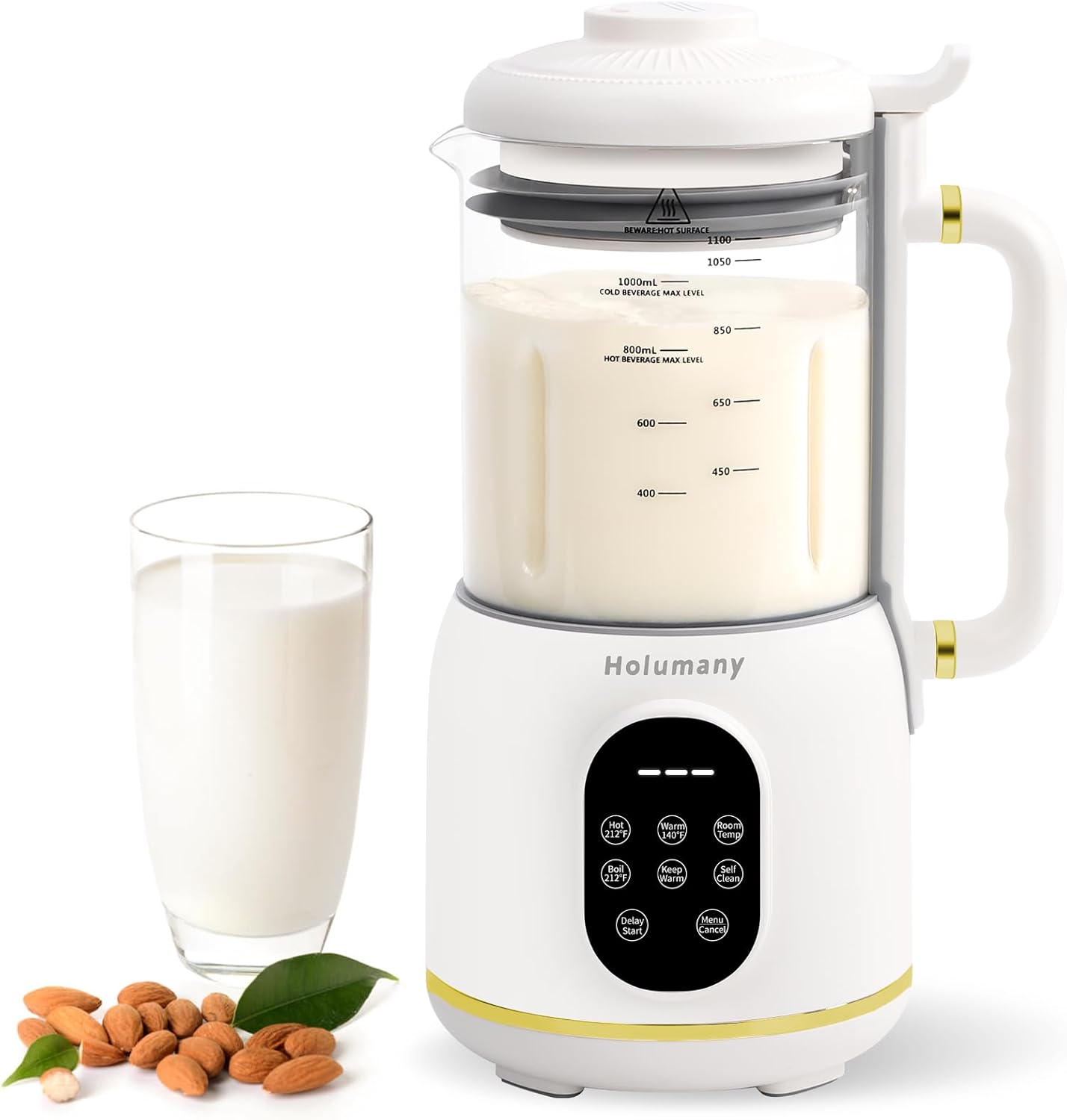 35oz Automatic Soy Milk Maker (White) F251