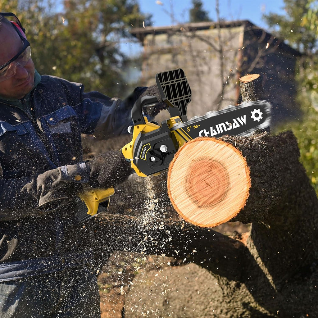 Mini Chainsaw 8 Inch Brushless Cordless Pruning Chainsaw A8720