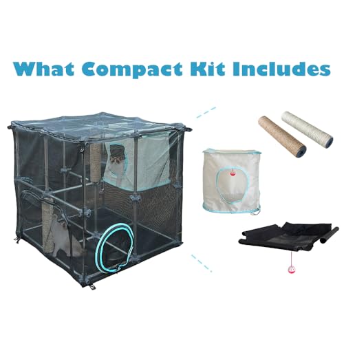 Catio Outdoor Cat Enclosure, Mega Kit W879