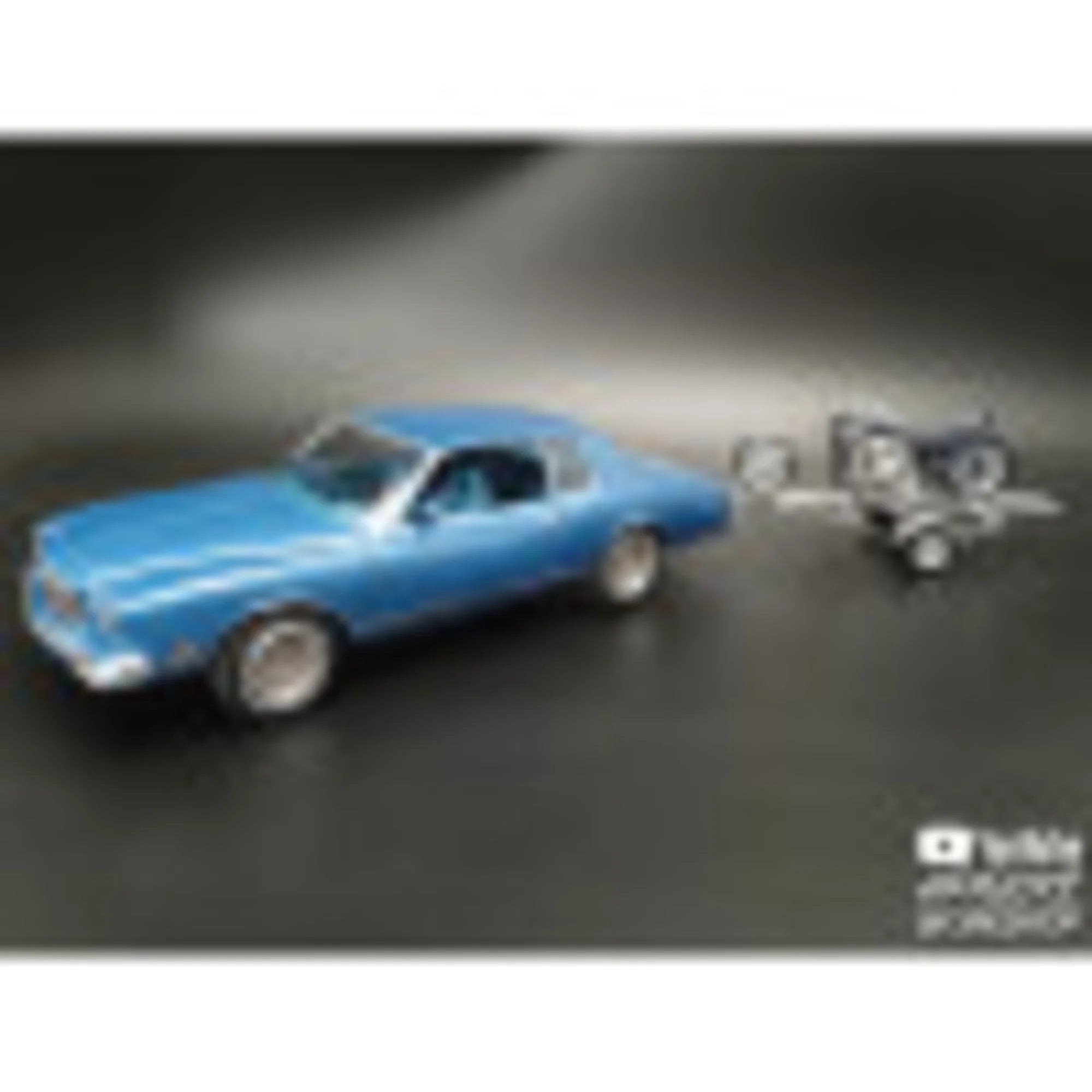1:25 Scale Model Kit - 1980 Chevy Monte Carlo - 110 Parts, Unpainted Replica M607