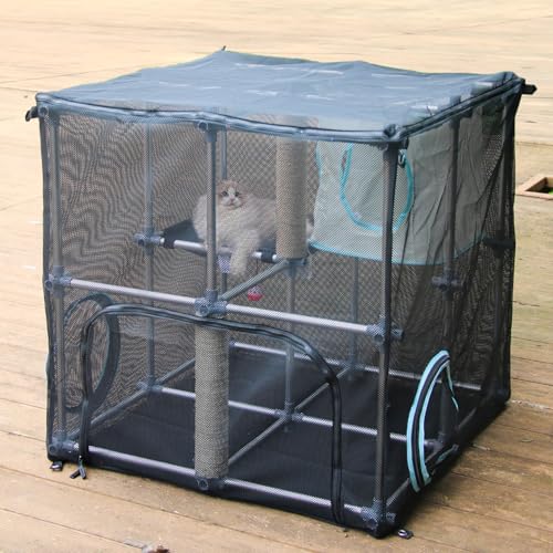 Catio Outdoor Cat Enclosure, Mega Kit W879