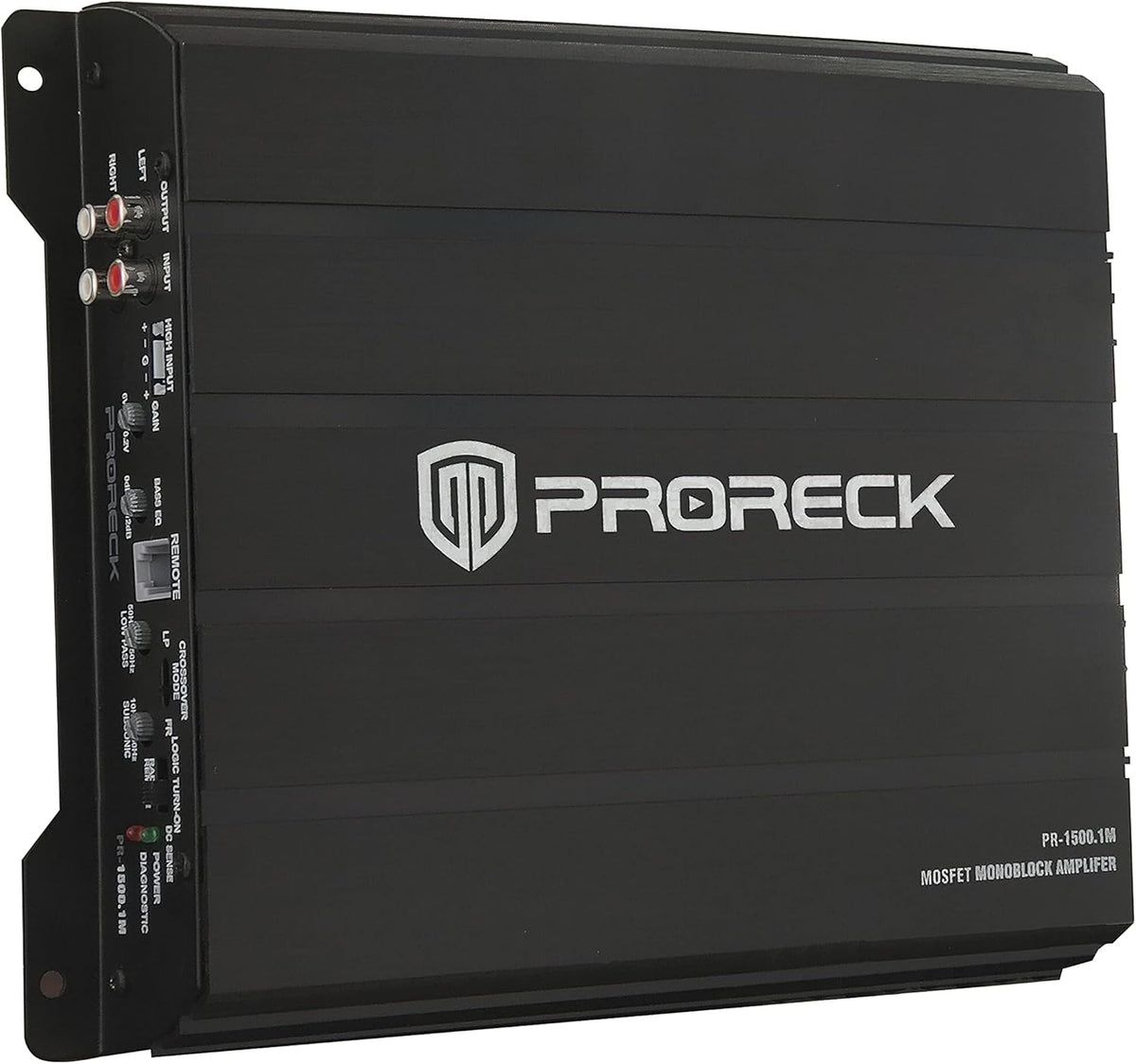 1500W Dual 12" Car Subwoofer with Loaded Enclosure and Mono Block Amplifier M882