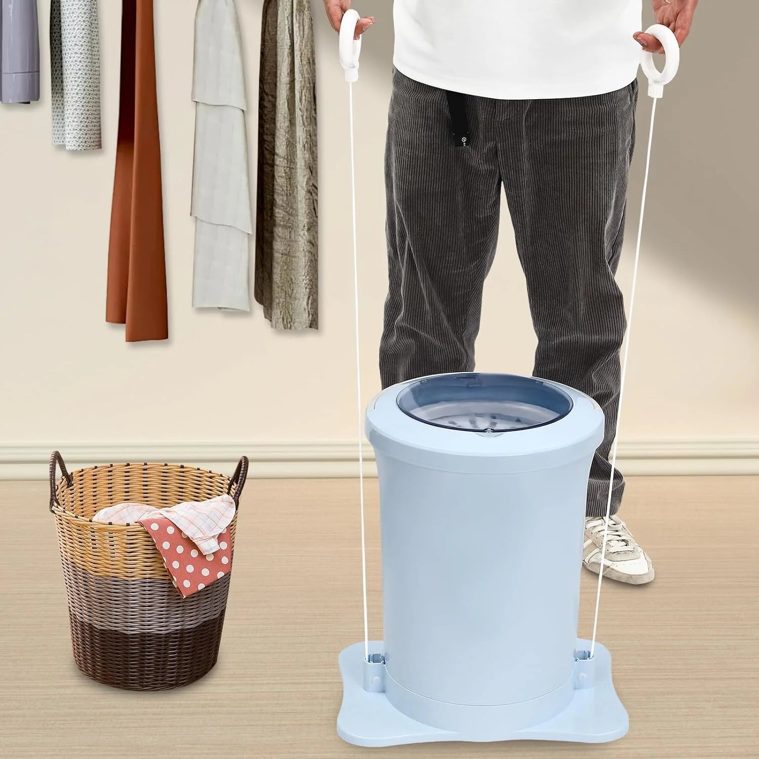 12L Manual Spin Dryer with Drain Hose I6391
