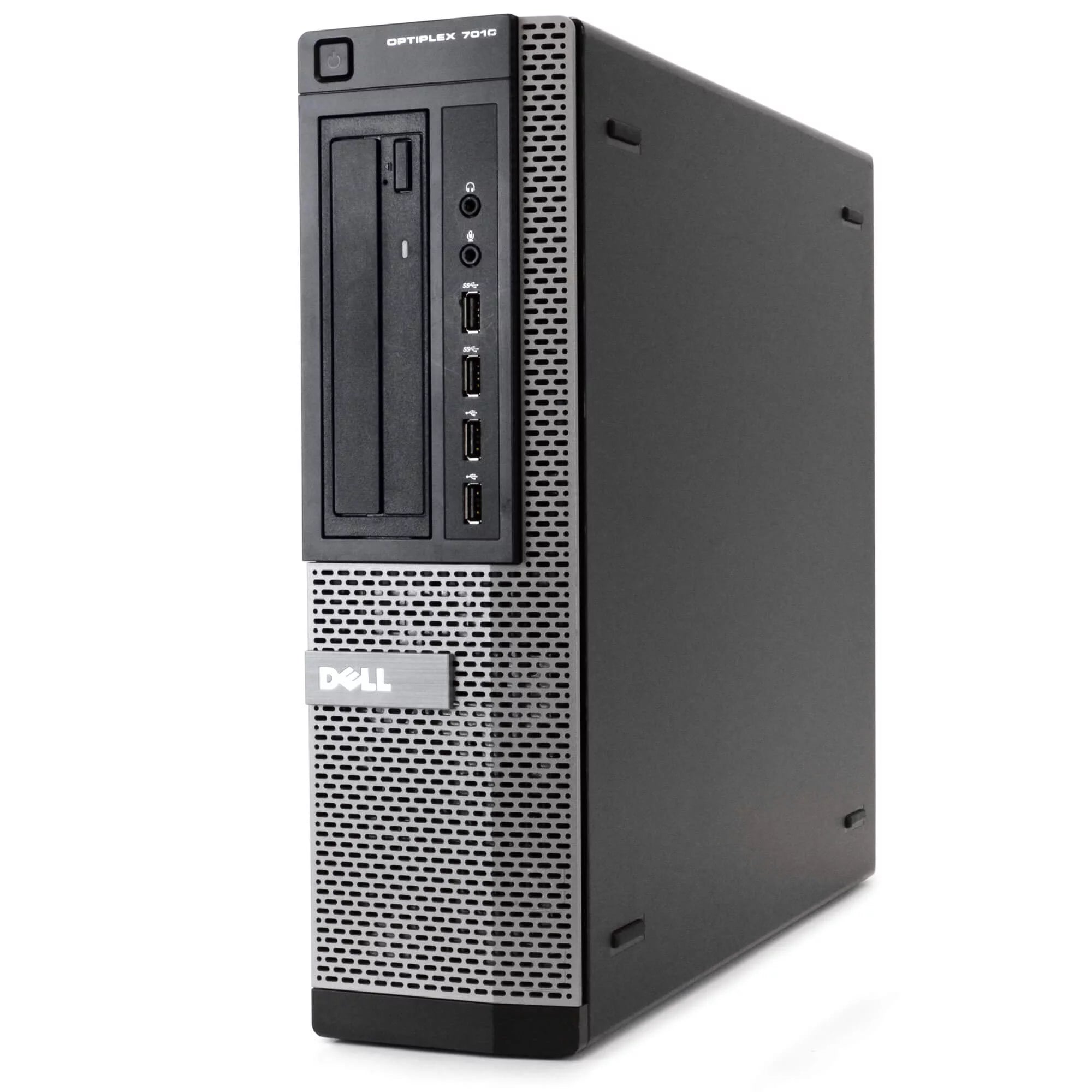 Restored Dell Desktop Tower Computer, Intel Core i5, 8GB RAM, 500GB HD, DVD-ROM, Windows 10 Home, Black U806