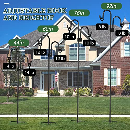 92 Inch Heavy Duty Shepherds Hook for Bird Feeders Z92325