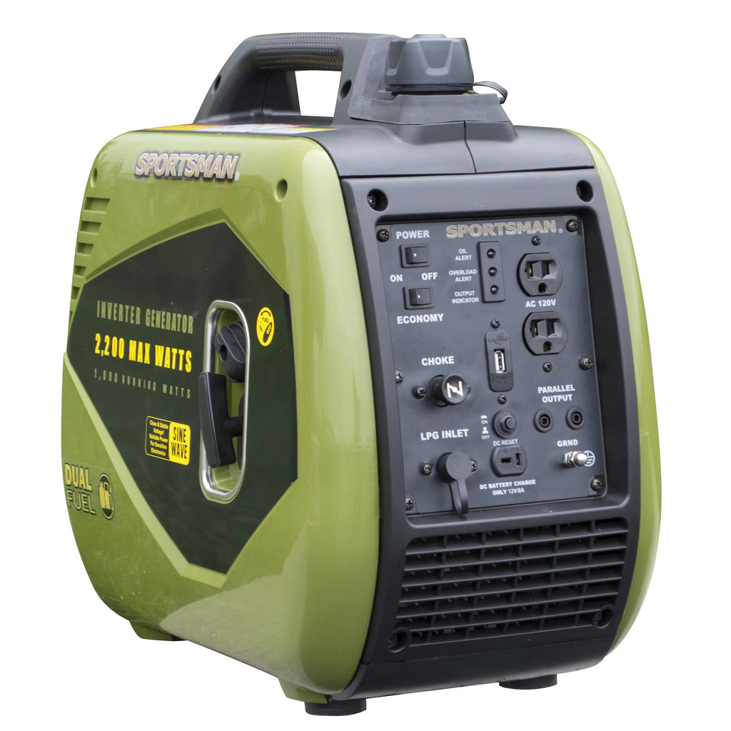 2200 Watt Dual Fuel Inverter Generator T1118