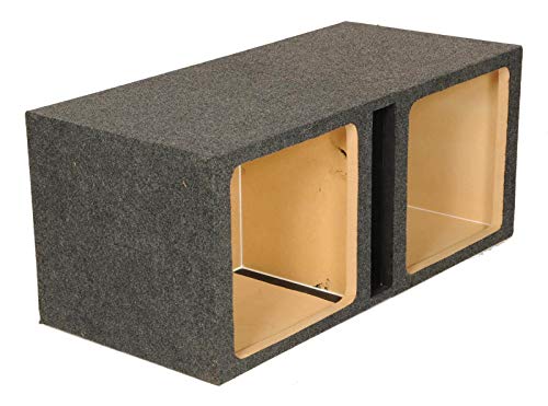 15" Dual Vented Square Subwoofer Enclosure Box E6841