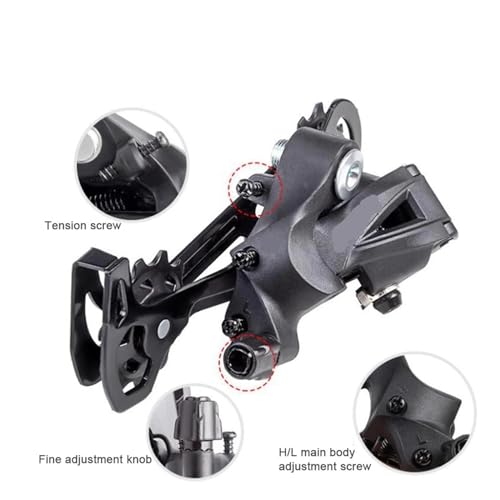 Bicycle Rear Derailleur 7/8/9 10 11 12 Speed T344