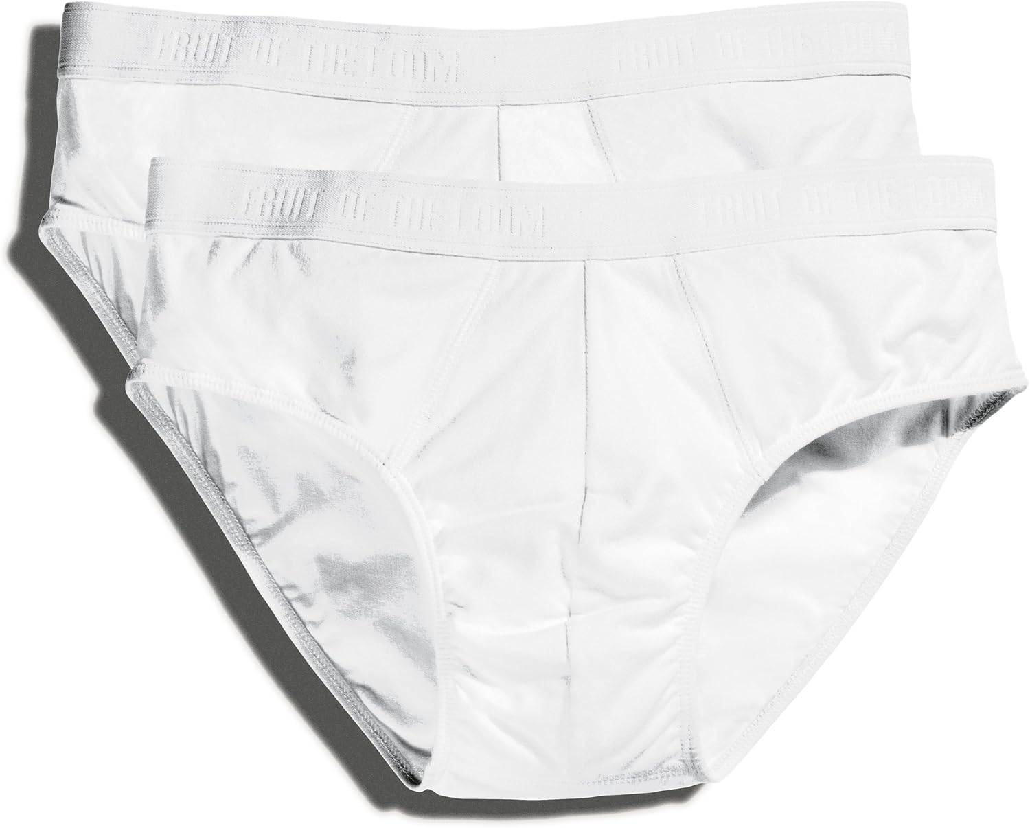 Mens Classic Sport Briefs (Pack of 2) (White) R36846