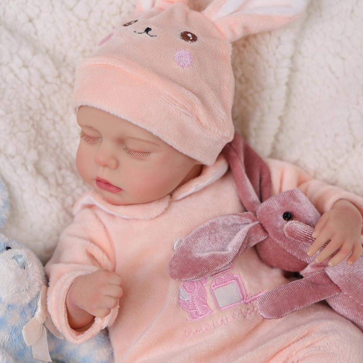 12 Inch Full Vinyl Realistic Newborn Baby Doll O469438
