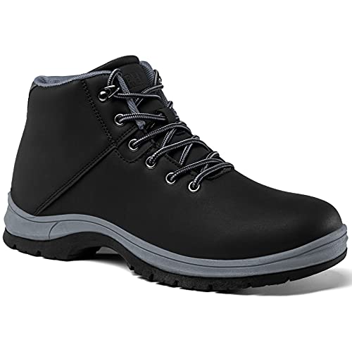 Mens Lightweight Water Resistant Mid Ankle Hiking Boots D110886