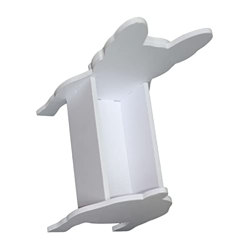 White Small French Bulldog Planter L4814