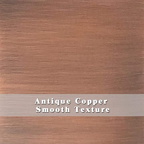 Light Hammered-Antique Copper Stainless Steel Kitchen Vent Hood Y1060