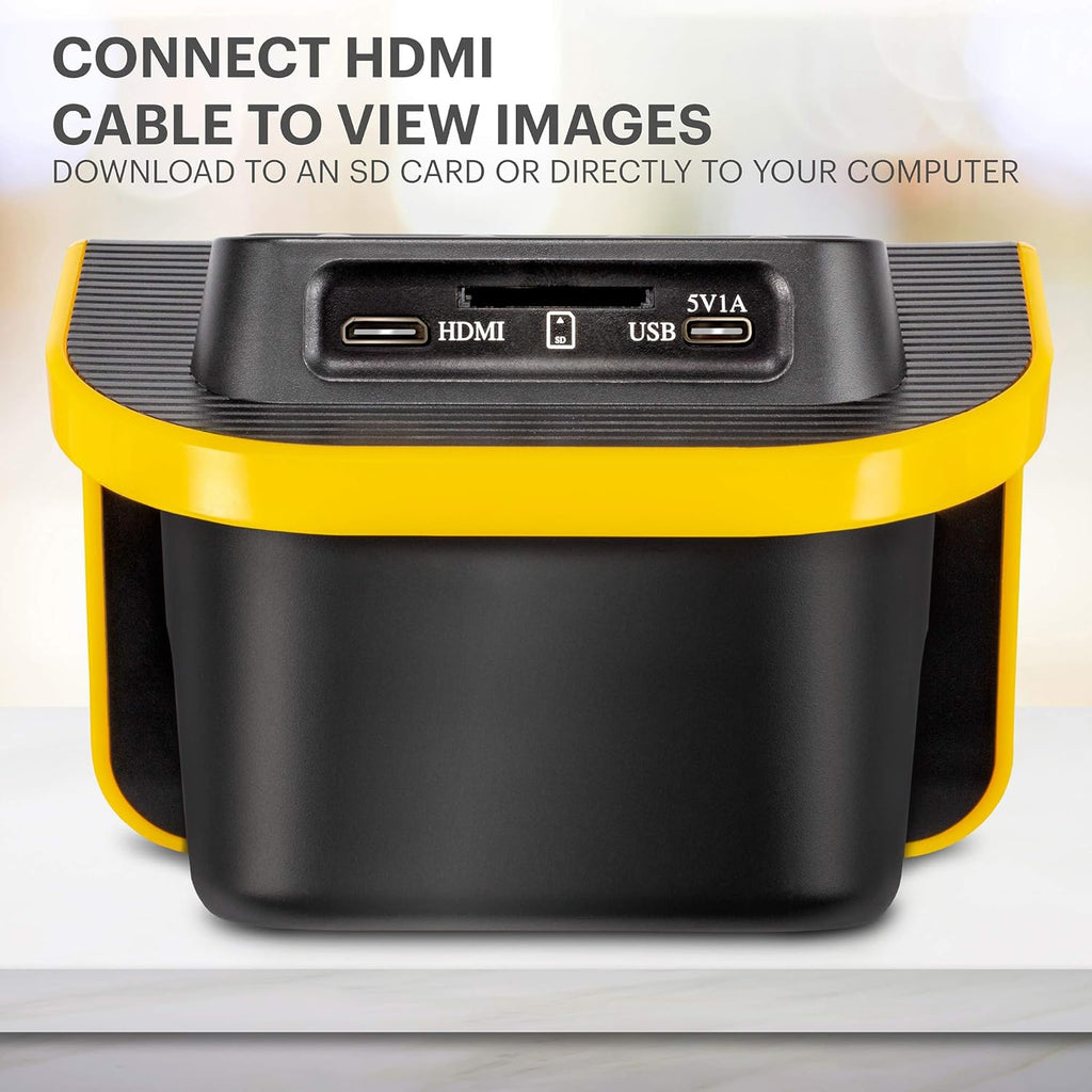 Film and Slide Scanner with 5" LCD Screen, 22MP JPEG O126431