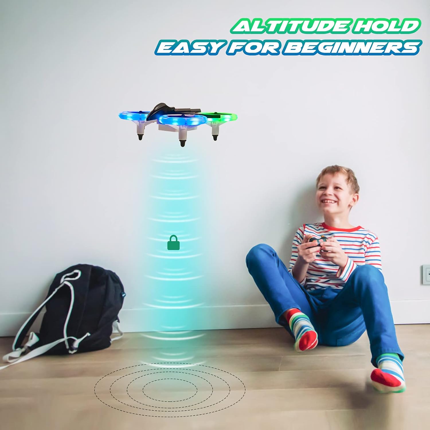 Mini LED RC Quadcopter Drone Z86405