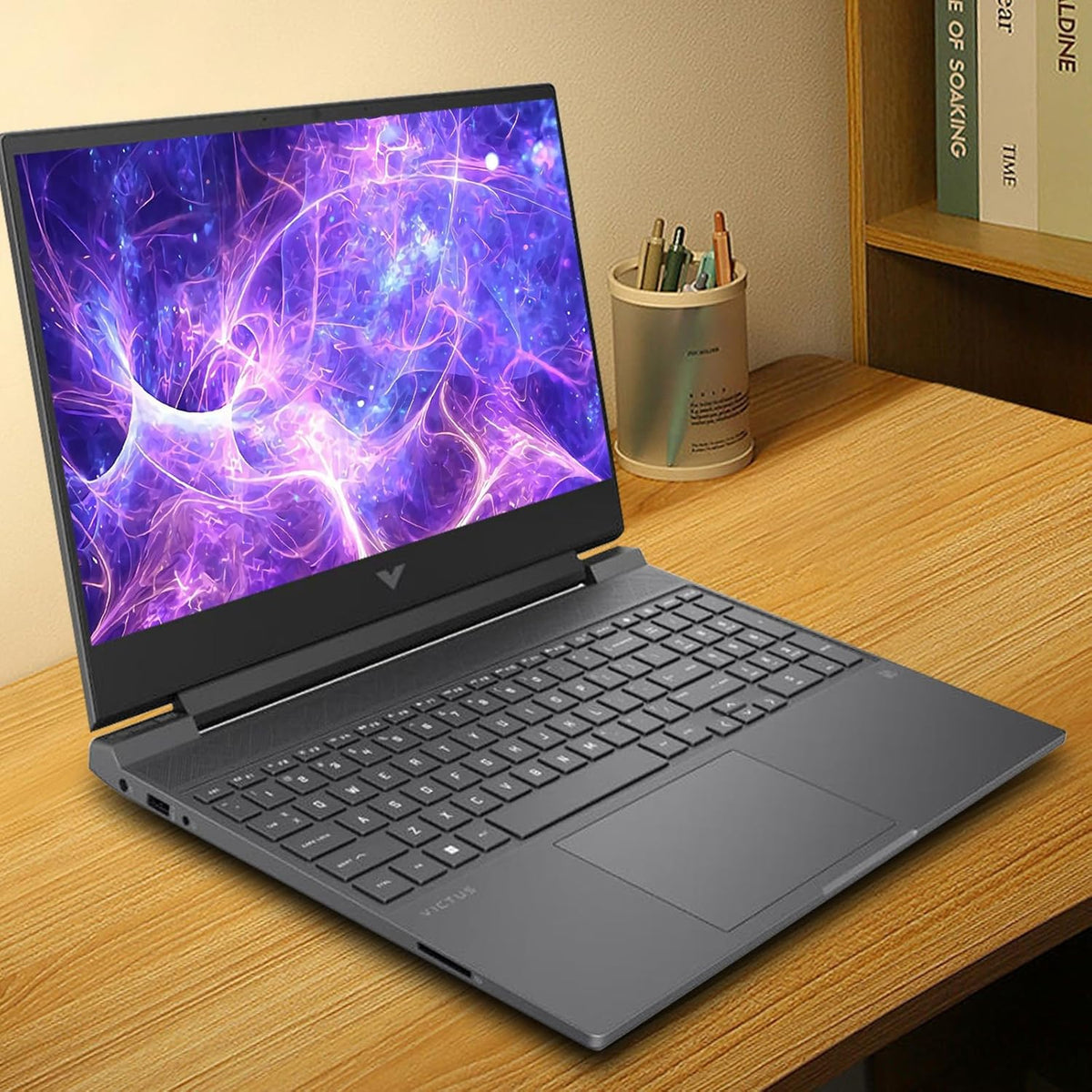 15.6" FHD 144Hz Gaming Laptop, AMD Ryzen 5 5600H, 16GB RAM, 512GB SSD, NVIDIA GeForce RTX 3050 Ti, Mica Silver M4995