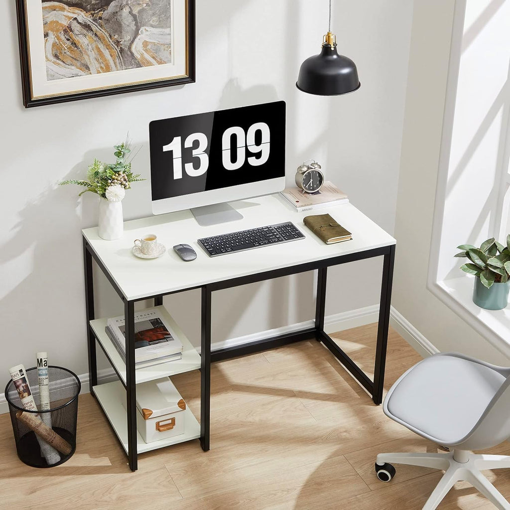 40 inch Computer Desk with 2-Tier Shelves K79938