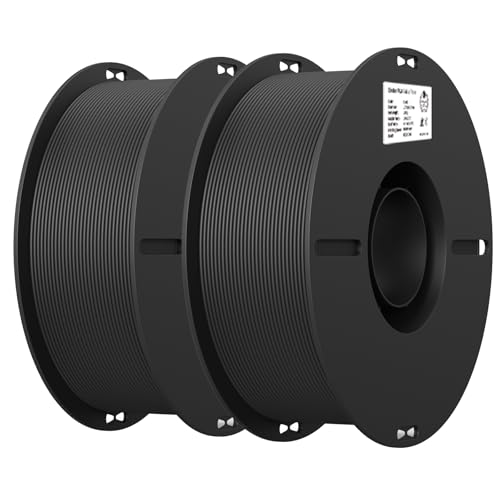 2kg Black & White PLA 1.75mm Filament Bundle Z16405