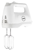 Grey Electric Hand Mixer with 5 Speeds, 2 Beaters, 2 Dough Hooks, Storage Case K5992