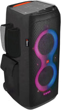 Black Portable Party Speaker Bundle with Cargo Sleeve F56010