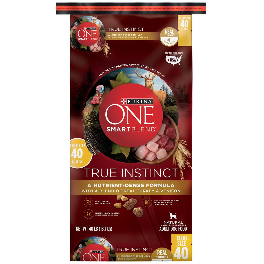 Real Turkey & Venison Adult Premium Dog Food 40 lb. Bag E157066