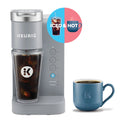Gray Iced and Hot Single-Serve K-Cup Pod Coffee Maker O34546