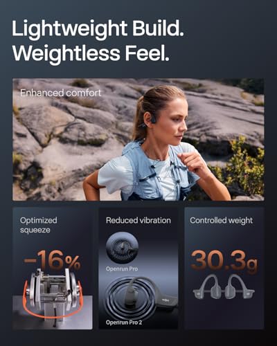 Open-Ear Bone Conduction Sport Headphones with Reflective Strip E351
