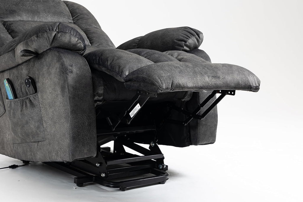 Oversized Dual Motor Lift Recliner with Heat and Massage K846979