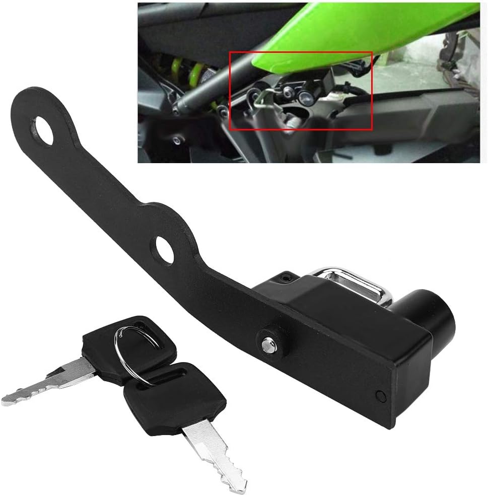 Motorcycle Helmet Lock Alloy Anti-Theft Security Lock G87091
