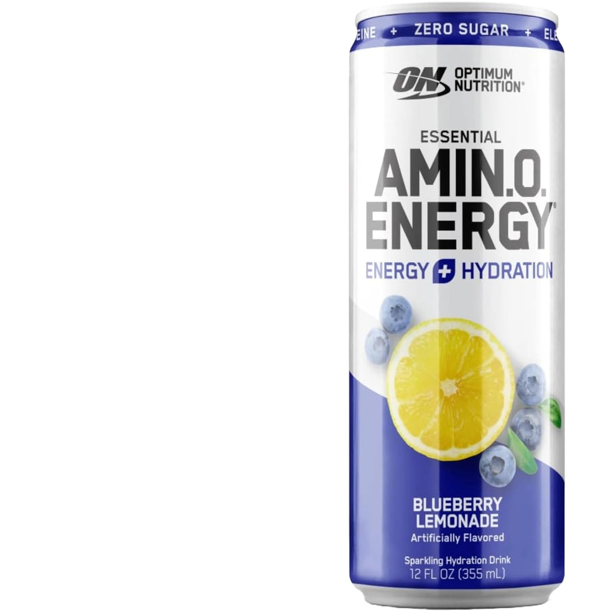 Blueberry Lemonade Sparkling Hydration Drink, 12 Fl Oz Pack of 7 W1600
