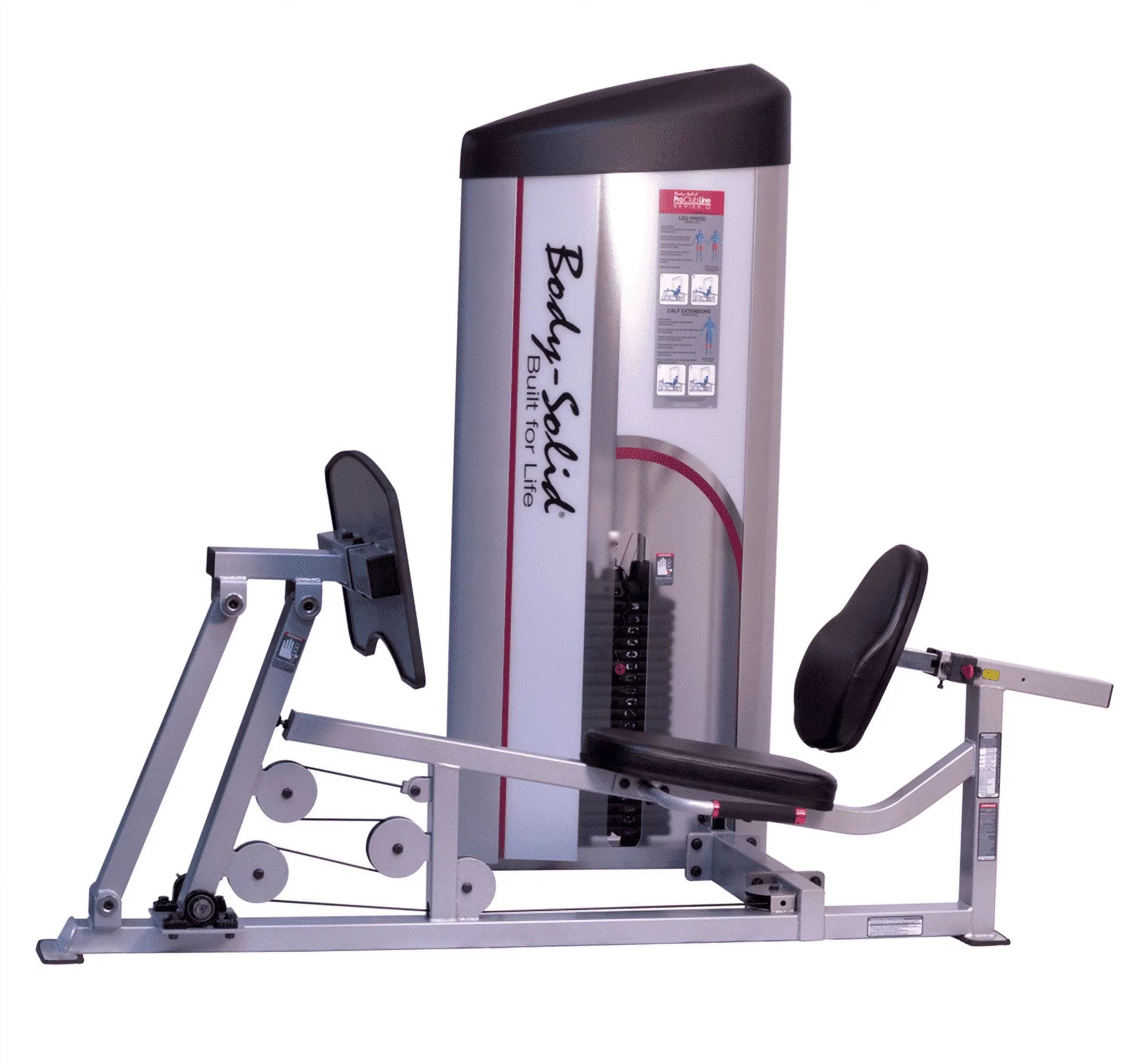 310 lbs. Weight Stack Leg Press and Calf Raise Machine O215018