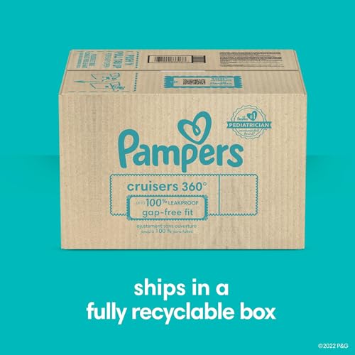Size 4 144 Count Pull-On Disposable Baby Diapers W36659