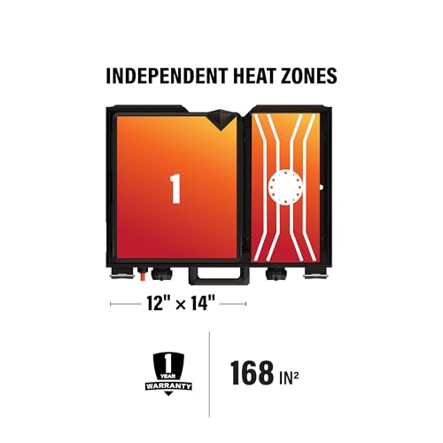 12” x 14” Camping Griddle with Side Burner X27435