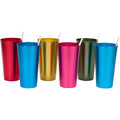 20 oz. Retro Aluminum Tumblers - 6 cups P84058