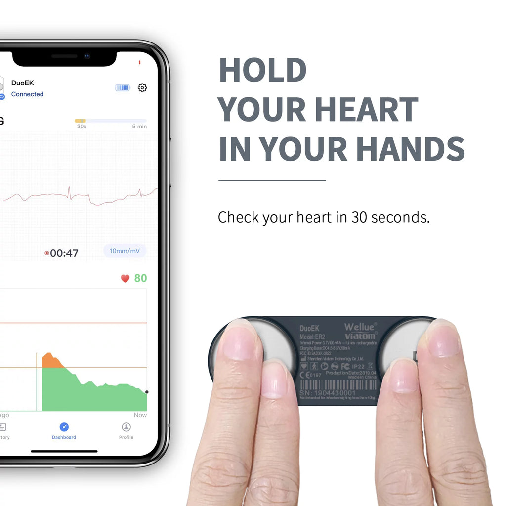 Portable Heart Rate Monitor with Chest Strap W454