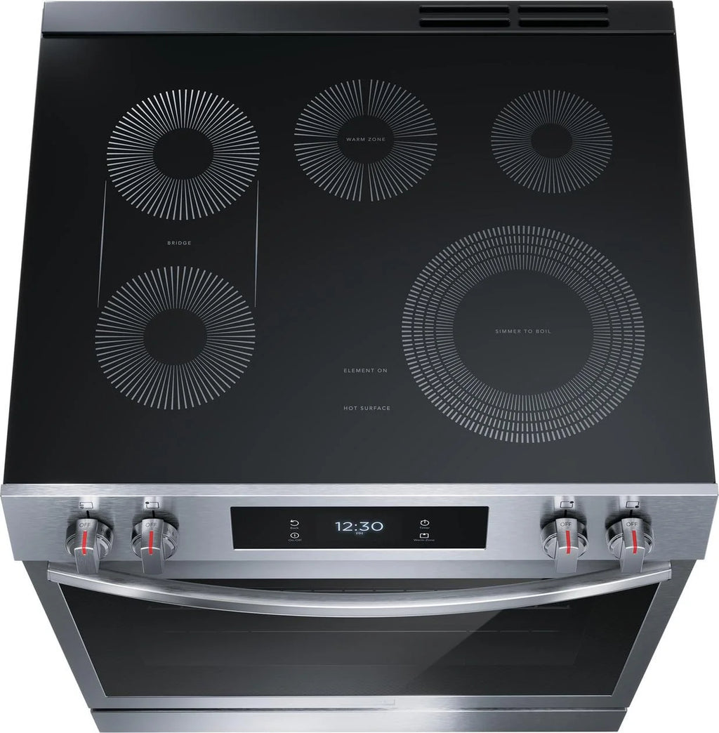 30" Front Control Electric Range W8430