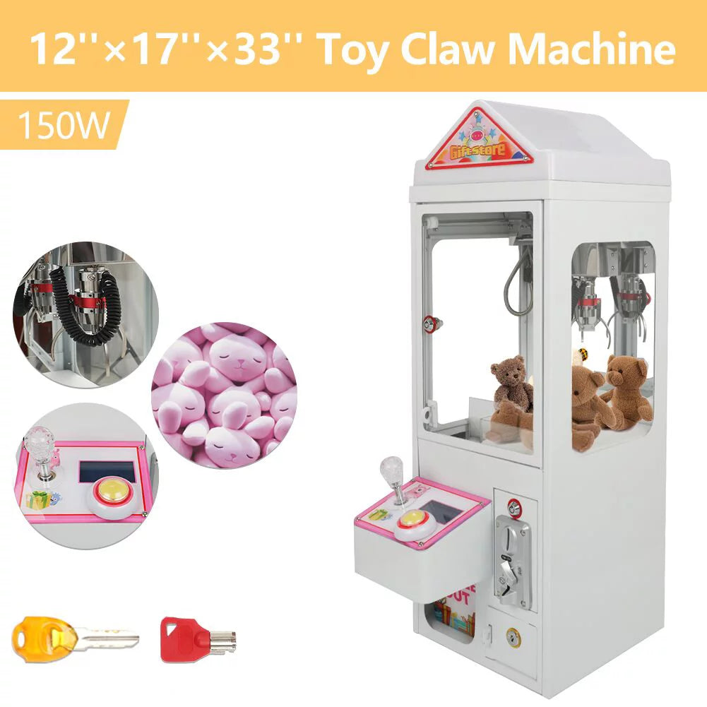 Mini Claw Crane Machine 110V Metal Case M164269
