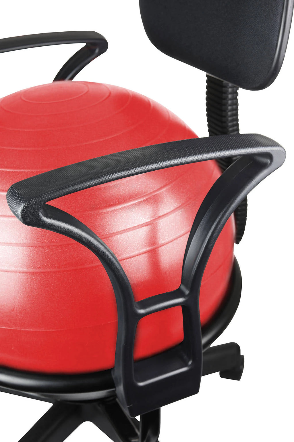 Red Metal Ball Chair with Arms R970657