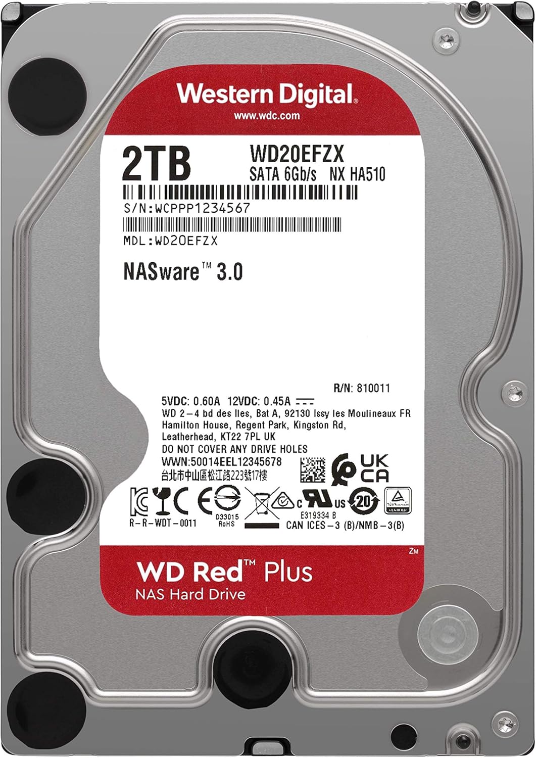 8TB NAS Internal Hard Drive HDD W81839