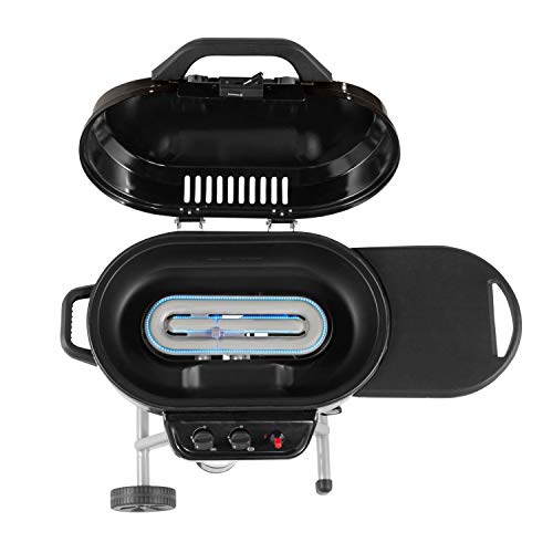 Portable Stand-Up Propane Grill with Push-Button Starter K5373